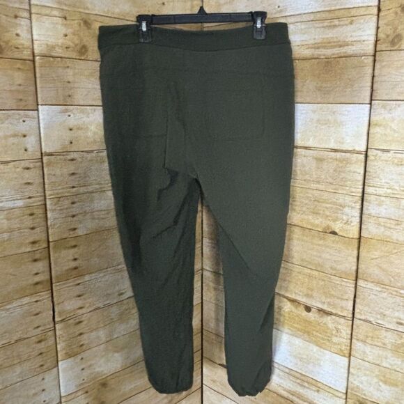 ATHLETA TREKKIE NYLON RIPSTOP CROPPED MID RISE HIKING JOGGER SIZE 14 - Picture 5 of 6